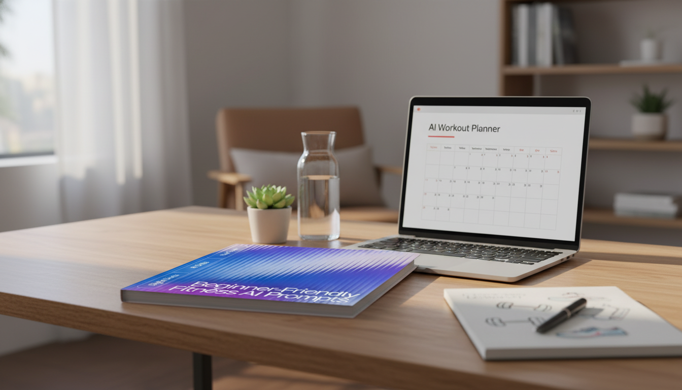 AI Workout Planner eBook for Beginners: Simple Weekly Plans