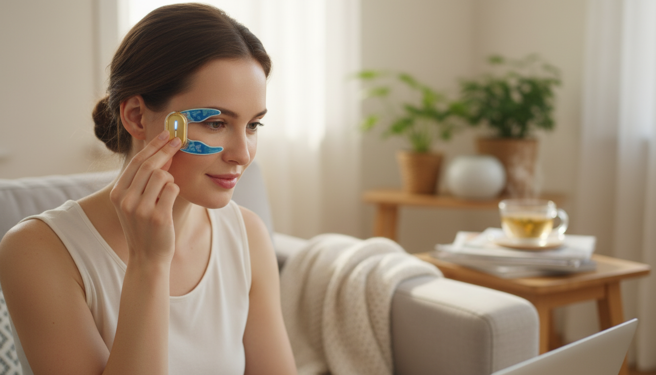 EMS Microcurrent Eye Massager: Depuff & Brighten