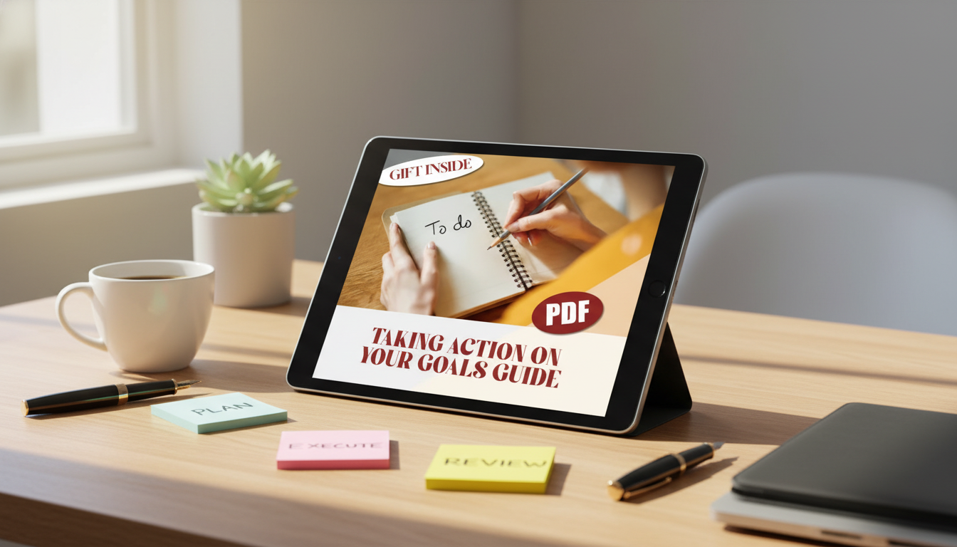 Turn Goals Into Action: A Weekly Plan That Actually Sticks